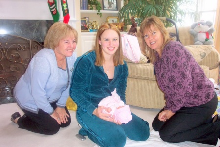 4 generations of girls 2005