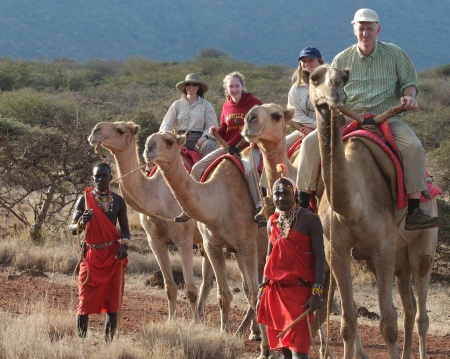 Norvig Family, Lewa Downs Conservancy, Kenya, Summer 2007