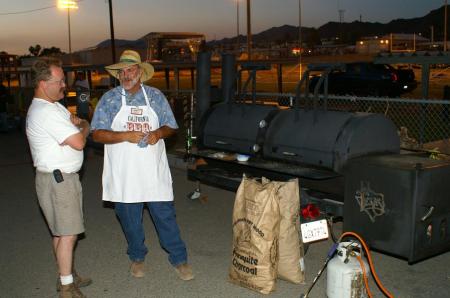 Smokin Q at 29 Palms  for the Marines