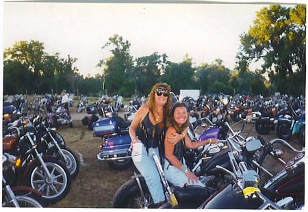 Me and Theresa Lemme at  Sturgis, SD