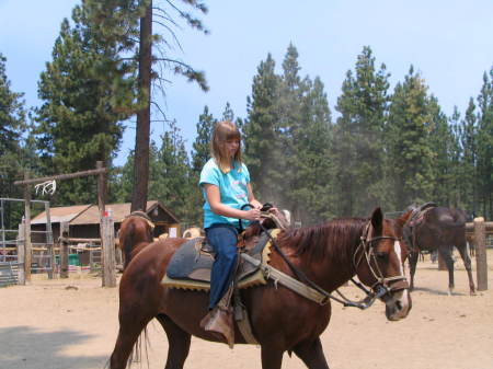 Sidney Riding in Lake Tahoe 2007