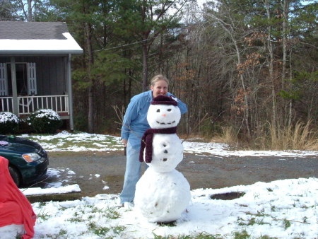 Kelly's snowman