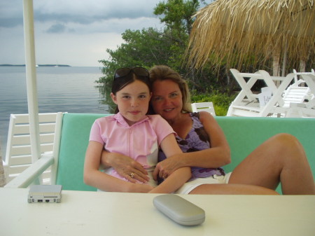 My oldest daughter and I, Islamorada FL, 5/06
