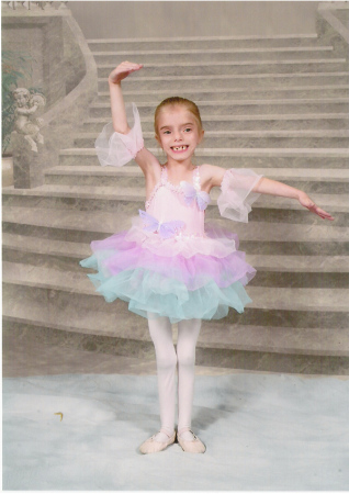 Sienna's recital picture