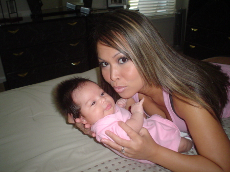 Gisele & mom ~ 3/24/08