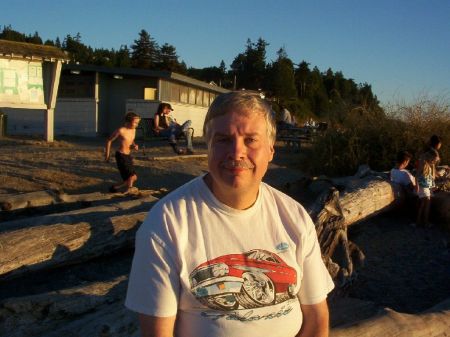 Me at Mukilteo Beach