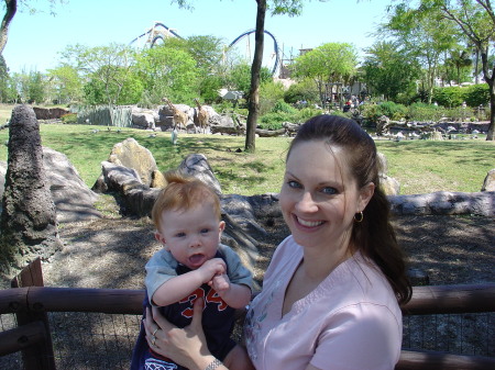 Erika and Carter at Busch Gardens