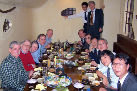 Post-conference party, Sakai, Japan