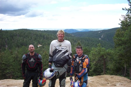 jeff(left), rik smits, me(right)