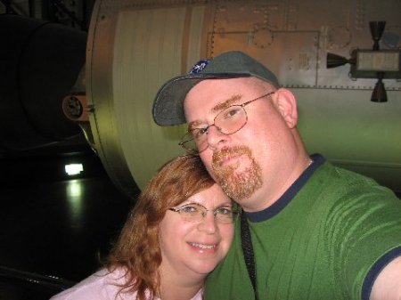 Dave and I at Kennedy Space Center