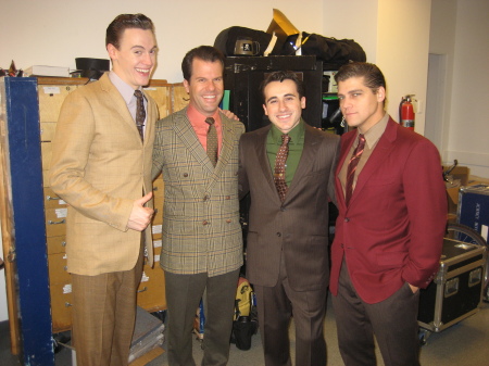 Taylor in Jersey Boys playing Frankie