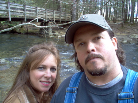 Cotton & Robin in Cade's Cove