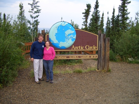 Doug & Lynn - Arctic Circle in Alaska 2007