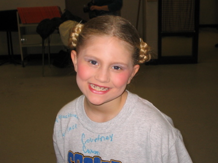 McKenzie, as Gretl, in "The Sound of Music"