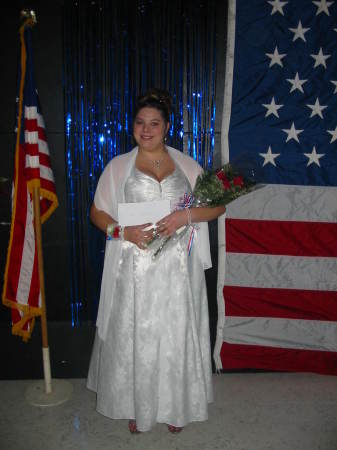 my daughter Lindsey in the Miss Kellogg Pageant