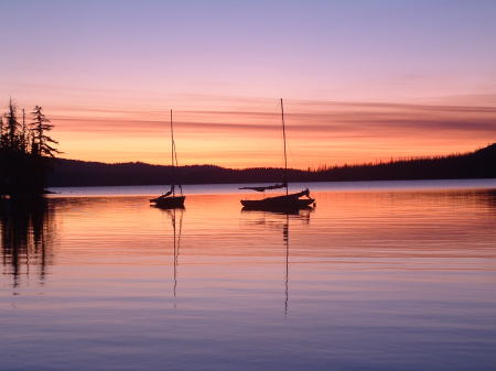Waldo Lake Sunset