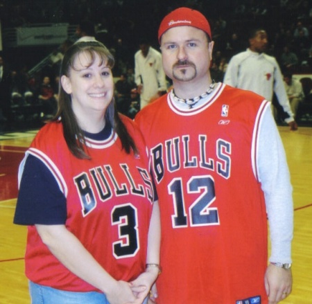Joe & Me at the Bulls Game!