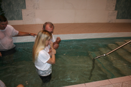 My baptism