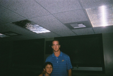 DJ and Peyton Manning