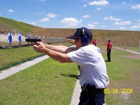 May, 2006 Firing Range at the HCSO Academy