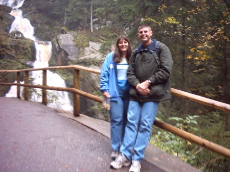 Rob and I at Black Forest, Germany