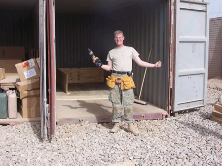 My husband in Iraq (2005-2006)