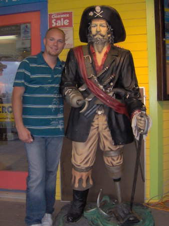 Me with Captain Blackbeard