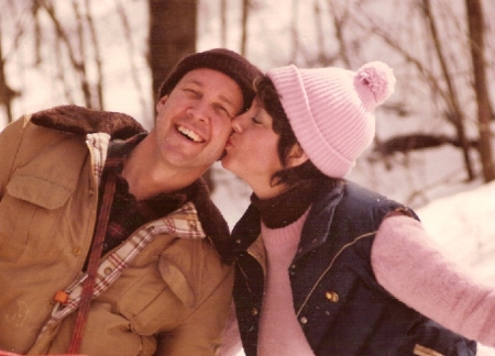 Don and Debbie in the snow