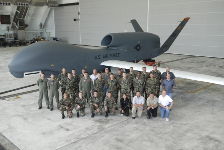 RQ-4A Global Hawk on Anderson AFB, Guam