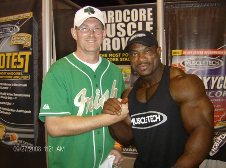 Mike with this years Mr Olympia