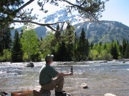 Terry in the Tetons