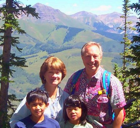 50th birthday -- hiking atop Mt. Crested Butte