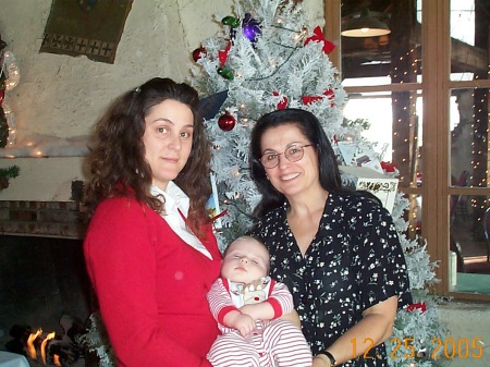 Theresa with Daughter, Ann Marie and Grandson, Brendan