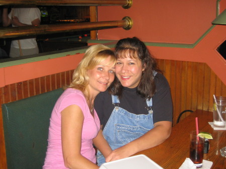 Angie Burak and myself, July 2006