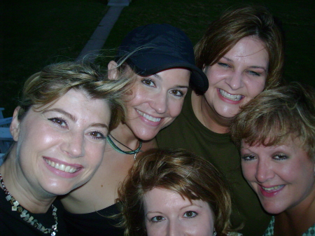 Really Good Friends! Steph F, Kellie B, Martha W & Debbie T
