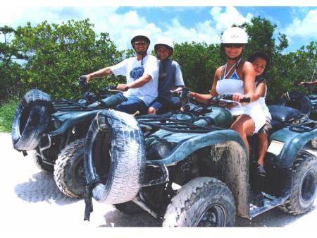 Four Wheeling in Playa Del Carmen