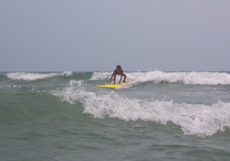 Jessi Surfing