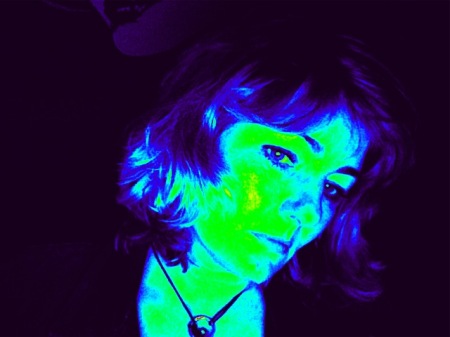 Messin' around with Photobooth on my Mac.
