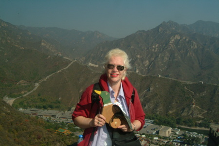 At The Great Wall of China with Duckie!!!