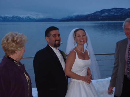 Our wedding in Lake Tahoe