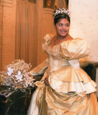 Me in my dress At the Biltmore Hotel!