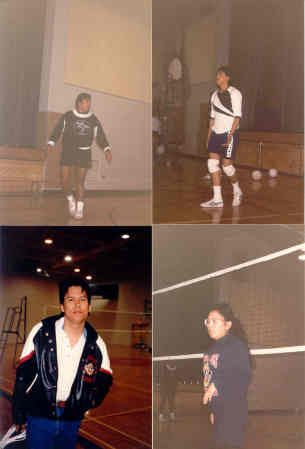 The Pas Thunder'm Volleyball - 1991 or so