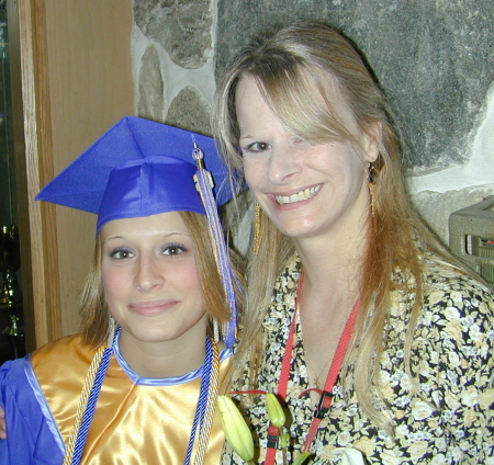 amber and me at her graduation