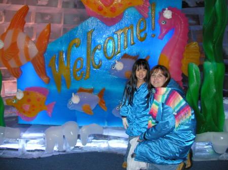 Melinn and I at ICE!
