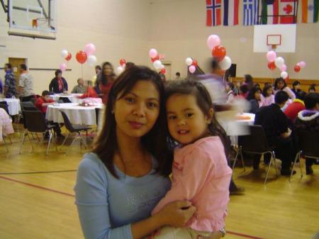 my daughtewr kristine and her daughter kylee