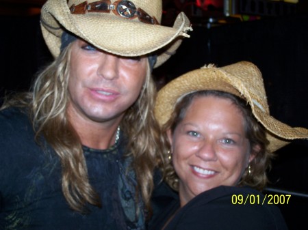 Me and Bret Michaels of Poison