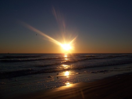 Sunrise on Cresant Beach FL.