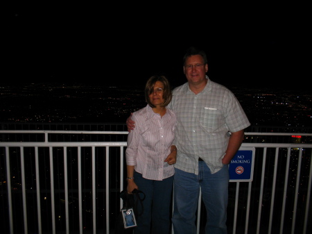 Vegas View -- Stratosphere with brother, Lee