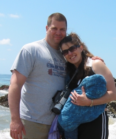 My Husband and I in April of '06