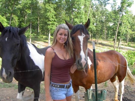 Kellie and horse